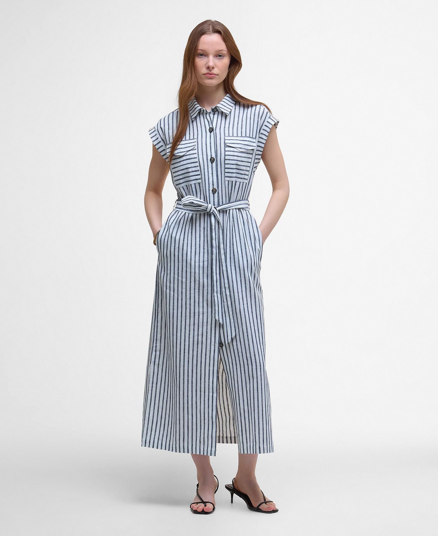 abby midi dress Amanda Uprichard Abby Midi Dress in White