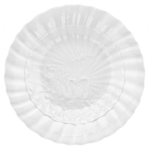 Swan Service White Soup Plate 10