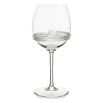 Dean Wine Glass This sturdy yet simple mouth-blown wine glass offers a versatile shape encircled with glass rope detail.