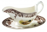  Woodland Sauce Boat and Stand 11\ Length




