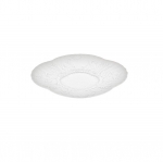 Swan Service Gourmet Plate, Flat - Bisque White