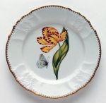 Old Master Tulips Yellow and Red Tulip Salad Plate 
