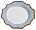 Anna\'s Palette Bky Blue Bread and Butter Plate 