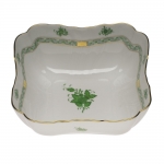 Chinese Bouquet Green Square Salad Bowl 10\ 10\ Square


