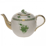 Chinese Bouquet Green Tea Pot with Rose 5.5\ Height
36 Ounces


