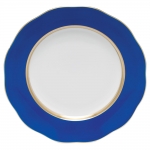 Silk Ribbon Cobalt Dessert Plate 