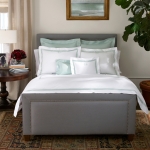Lowell White King Fitted Sheet