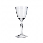 Mozart Goblet Designed in 1936 by Otto Tauschek, a graphic artist, painter and porcelain designer, Mozart embodies the refinements of the Rococo style and Classicism with its delicate bowl, pearl engraved rim and intricately shaped and faceted stem.
