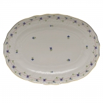 Blue Garland Oval Platter 15\  15\ Length x 11.5\ Width


