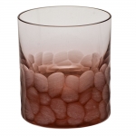 Pebbles Rosalin Double Old Fashioned Using the Whisky pattern shape as a starting point, Moser’s Master Engravers have come up with a whimsical pattern called \Pebbles\. Evocative of both small stones and little chunks of ice, Pebbles has become one of the most popular Moser barware patterns. 