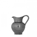 Pewter Stoneware Small Round Pitcher 4 1/2\ 4.5\ Height
10 Ounces