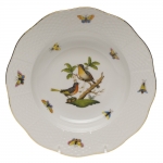 Rothschild Bird Rim Soup Plate, Motif #8 