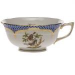 Rothschild Bird Blue Border Tea Cup - Motif #4 