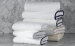 Cairo Bath Towel - White 