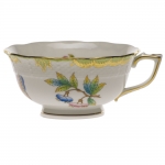 Queen Victoria Green Tea Cup The original set, introduced in 1851 at the First World Exhibition in London, was purchased by Queen Victoria herself. Subsequently named for her, this Chinese-influenced pattern demands the skills of Herend\'s most talented and experienced painters. 