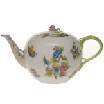 Queen Victoria Green 84 Ounce Tea Pot with Rose 6.75\ Height
84 Ounces


