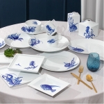 Cosmopolitan Blue Treasures Sushi Platter, Fish