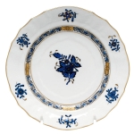 Chinese Bouquet Black Sapphire Service Plate Please call store for delivery timing. 