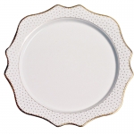 Simply Anna Antique Polka Charger 12\ 12\ Diameter



