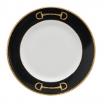 Cheval Black Bread and Butter Plate 6.5\ Diameter