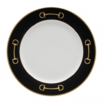 Cheval Black Dinner Plate 10.6\ Diameter
