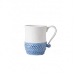 Le Panier White/Delft Mug 4.5\ Height x 3.5 Width
16 Ounces
Made of Ceramic Stoneware
Made in Portugal
Oven, Microwave, Dishwasher, and Freezer Safe