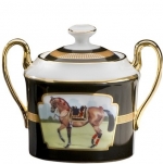 Imperial Horse Covered Sugar Bowl 3.5\ Height