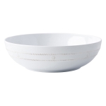 Berry & Thread Melamine Whitewash Bowl 12\ 12\ W x 3.5\ H
3 Quarts
Made of Melamine, BPA Free

Care:  Dishwasher safe, top shelf recommended; not oven, microwave or freezer safe
Imported