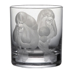 Poodle Double Old Fashioned 4\ 4\'\' Height 
10.1 ounces

Mouth-blown crystal glassware
Two dogs per glass


