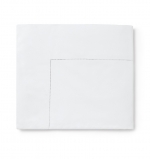 Celeste White Full/Queen Flat Sheet
