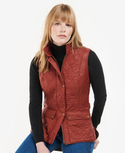 Wray Gilet Vest - Burnt Henna/Brown - 8