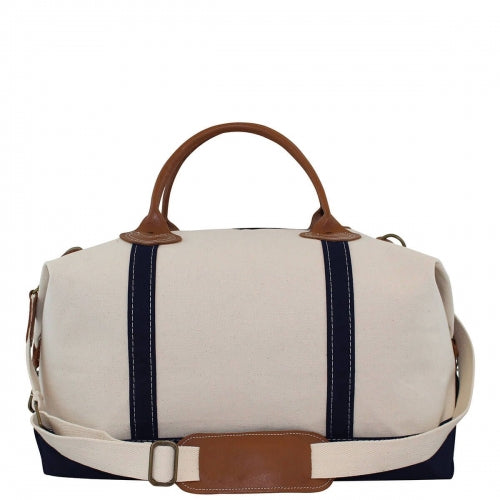 Navy Weekender Satchel