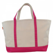 Large Hot Pink Boat Tote