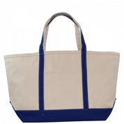 Large Royal Blue Boat Tote