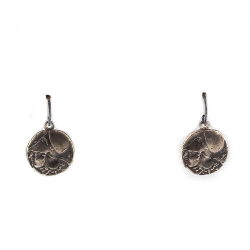 Athena/Pegasus Replica Coin Earrings