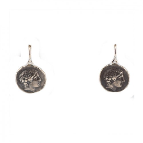 Phillip of Macedonia Replica Coin Earrings