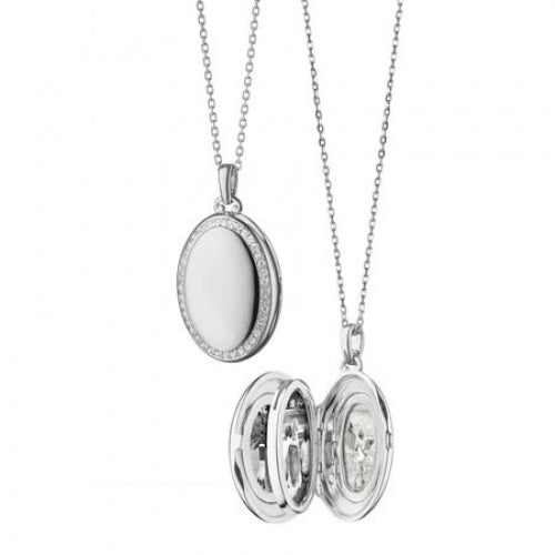 Four Image Midi Sapphire Locket