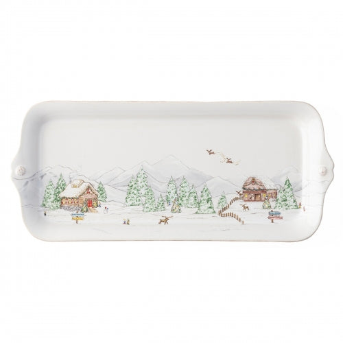 Berry & Thread North Pole Hostess Tray 14 1/4"