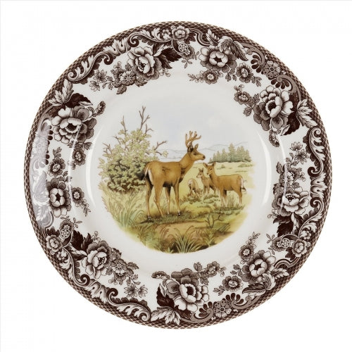 Woodland Mule Deer Dinner Plate