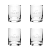 LVH Double Old Fashioned, Set of 4