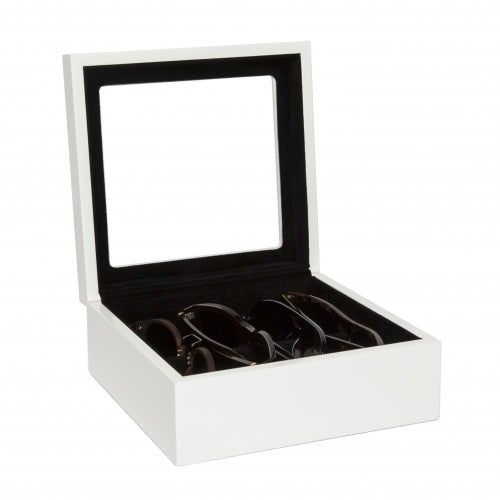 White Eyeglass Box Medium