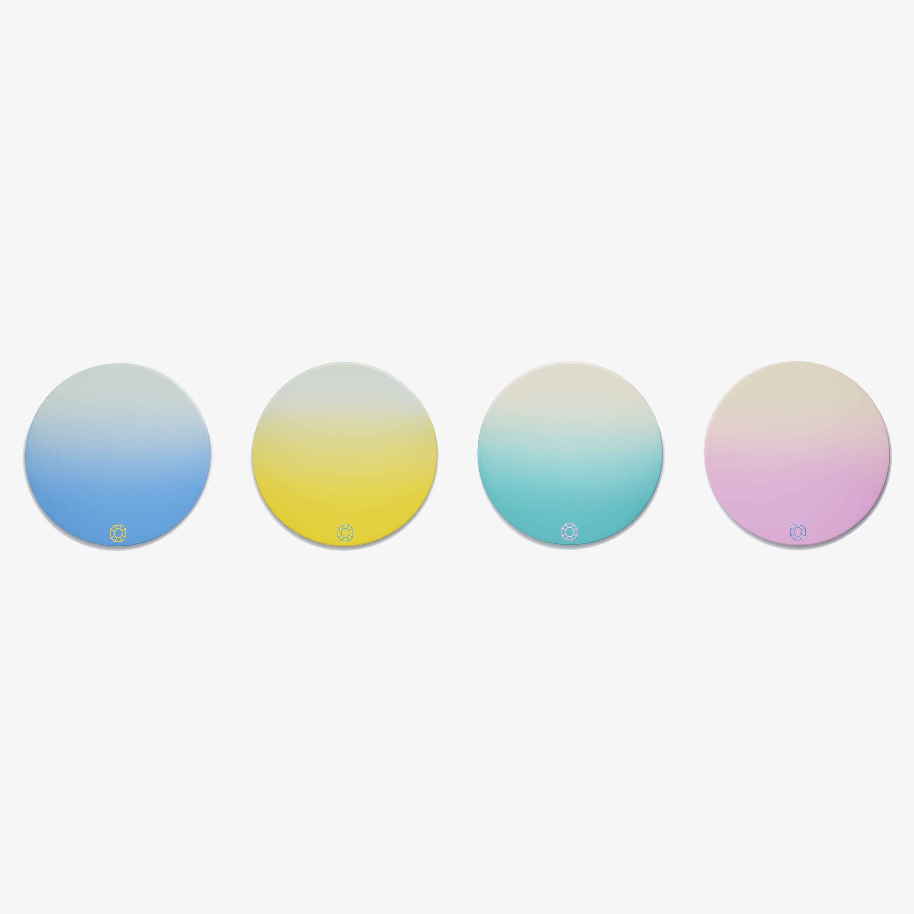 Octogone Colors of Joy Pastel Coasters set/4