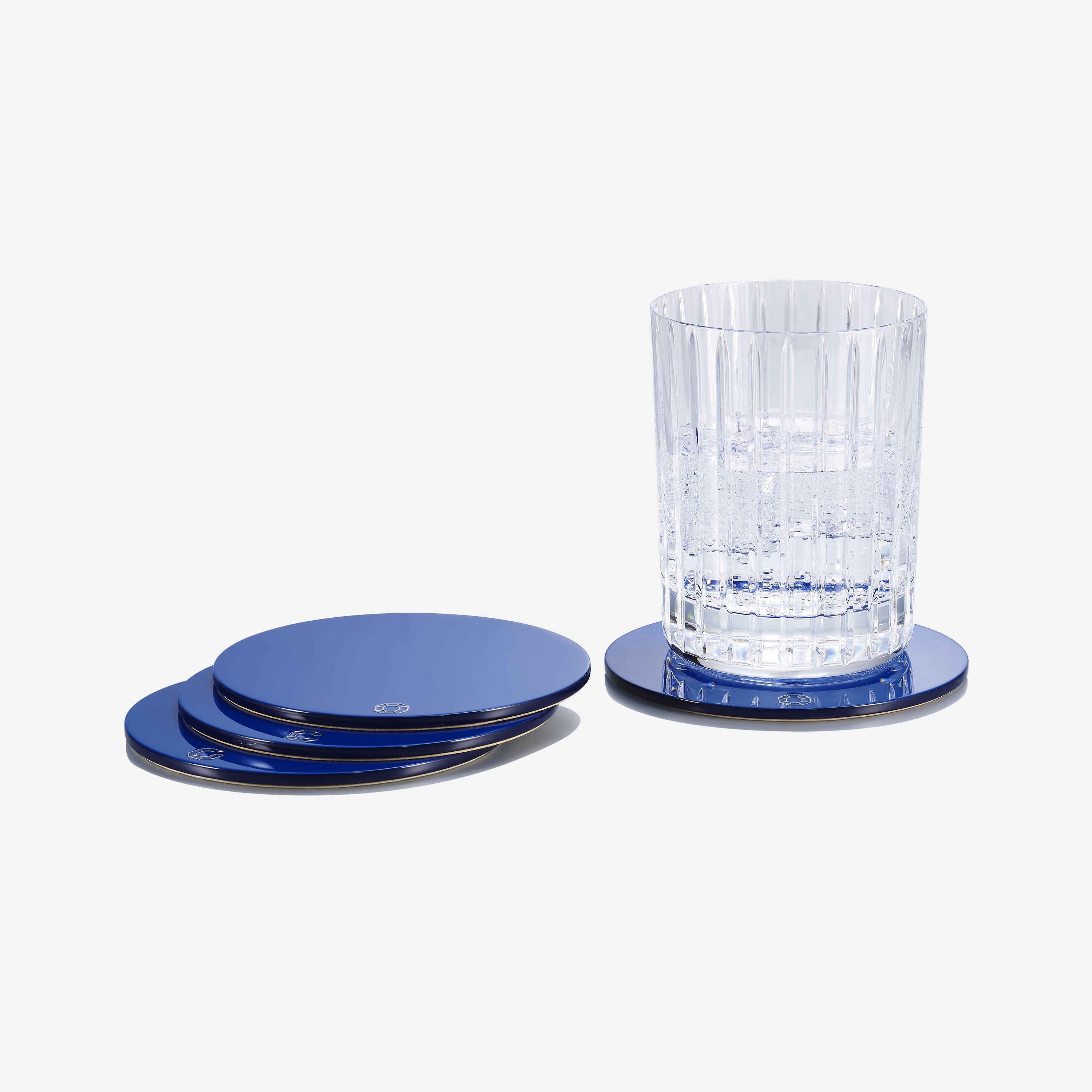 Octogone Coaster, Blue, Set of 4