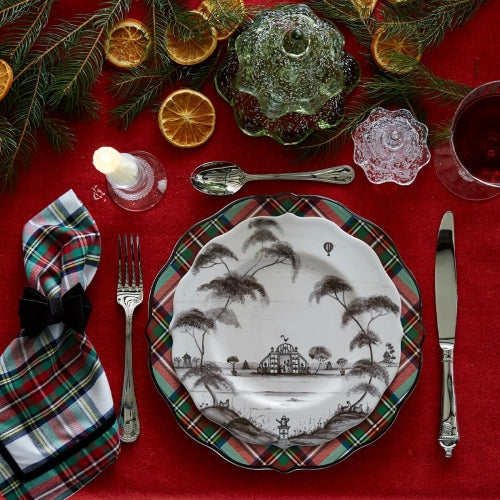 Stewart Tartan Dinner Plate