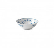 Blue Fluted Plain Cereal Bowl