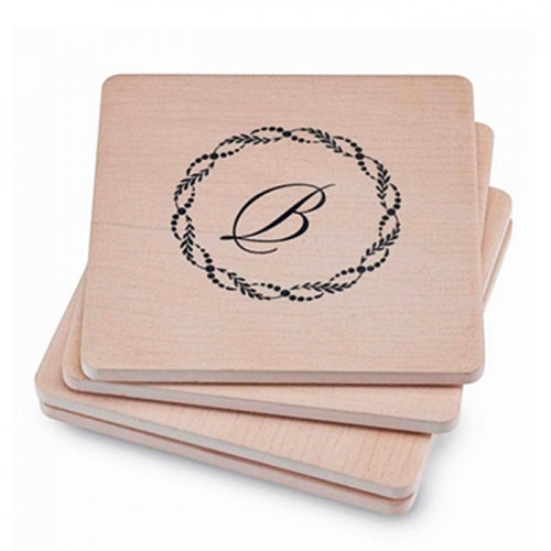 Square Sandstone Coasters - Personalized Set of 4