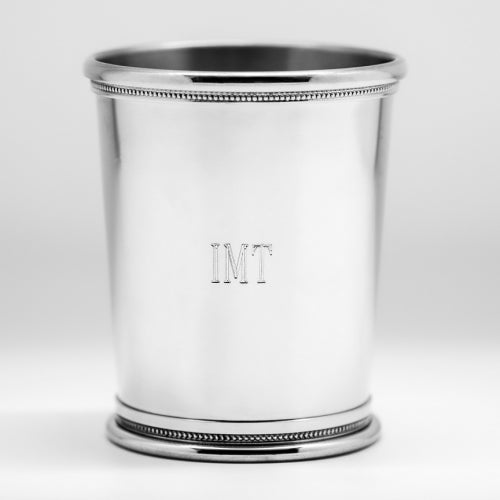 Pewter Julep Cup With Horsehead