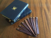 Custom Leather Bookmark