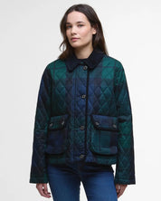 Louden Tartan Quilted Jacket - Blackwatch