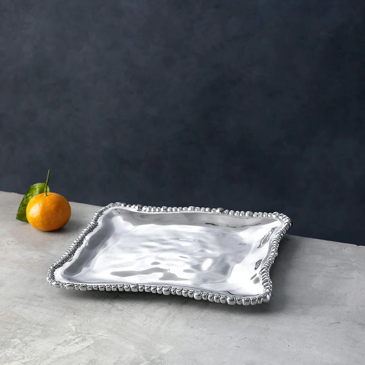 Organic Pearl Nova Small Square Platter